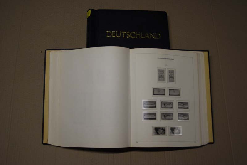 KA-BE ohnefalz BI-Collect Vordruckalbum fr postfrisch und gestempelt BRD 1973-1992 (stark gebraucht)