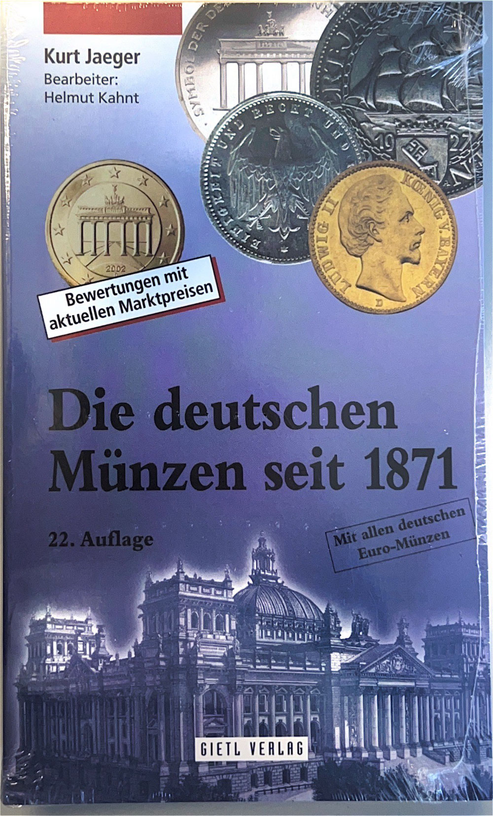 Jger Die deutschen Mnzen seit 1871 - 22. Auflage (2008, neuwertig)