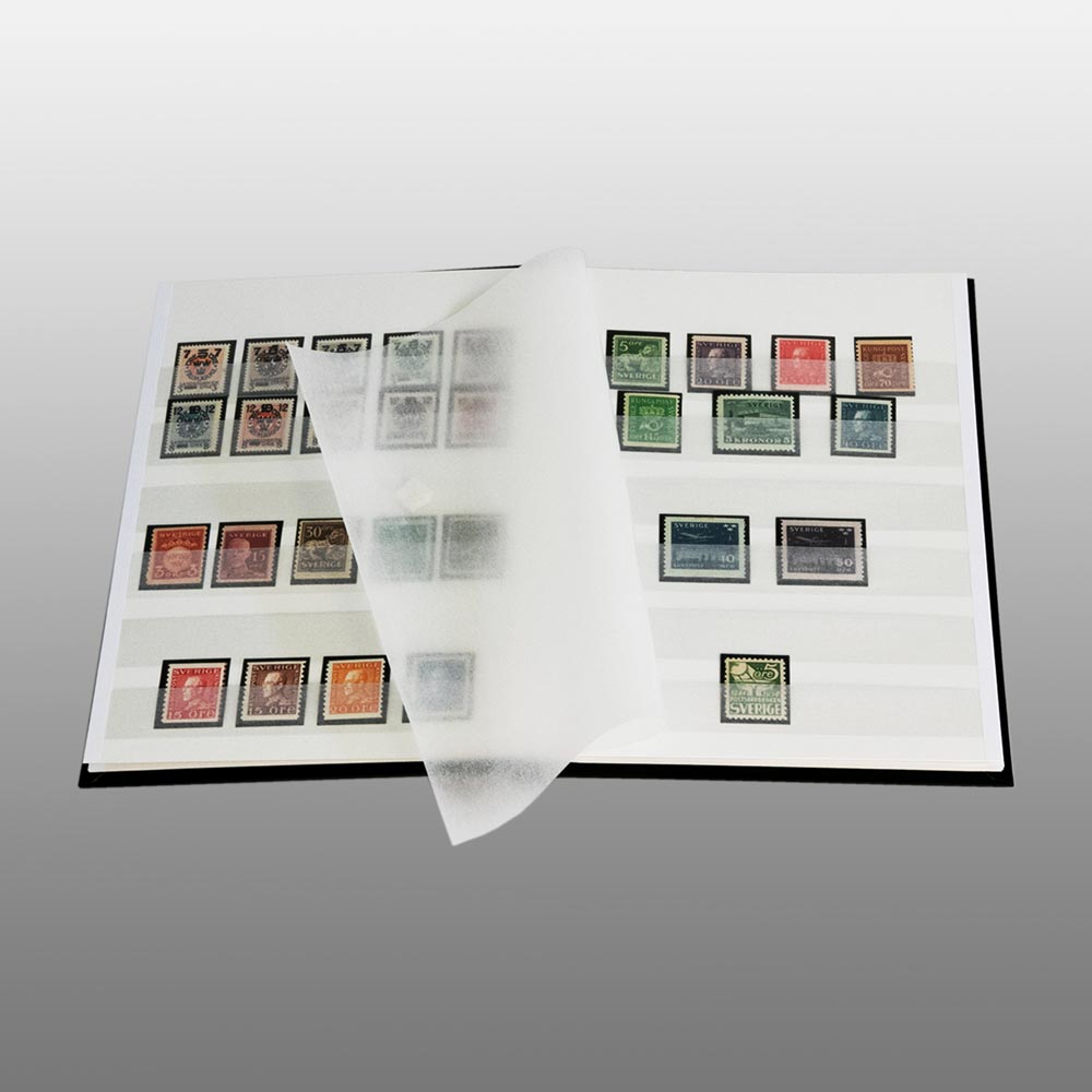 Prophila Collection 16 weie Seiten A5 Briefmarken Jugend-Steckbuch Einsteckbuch