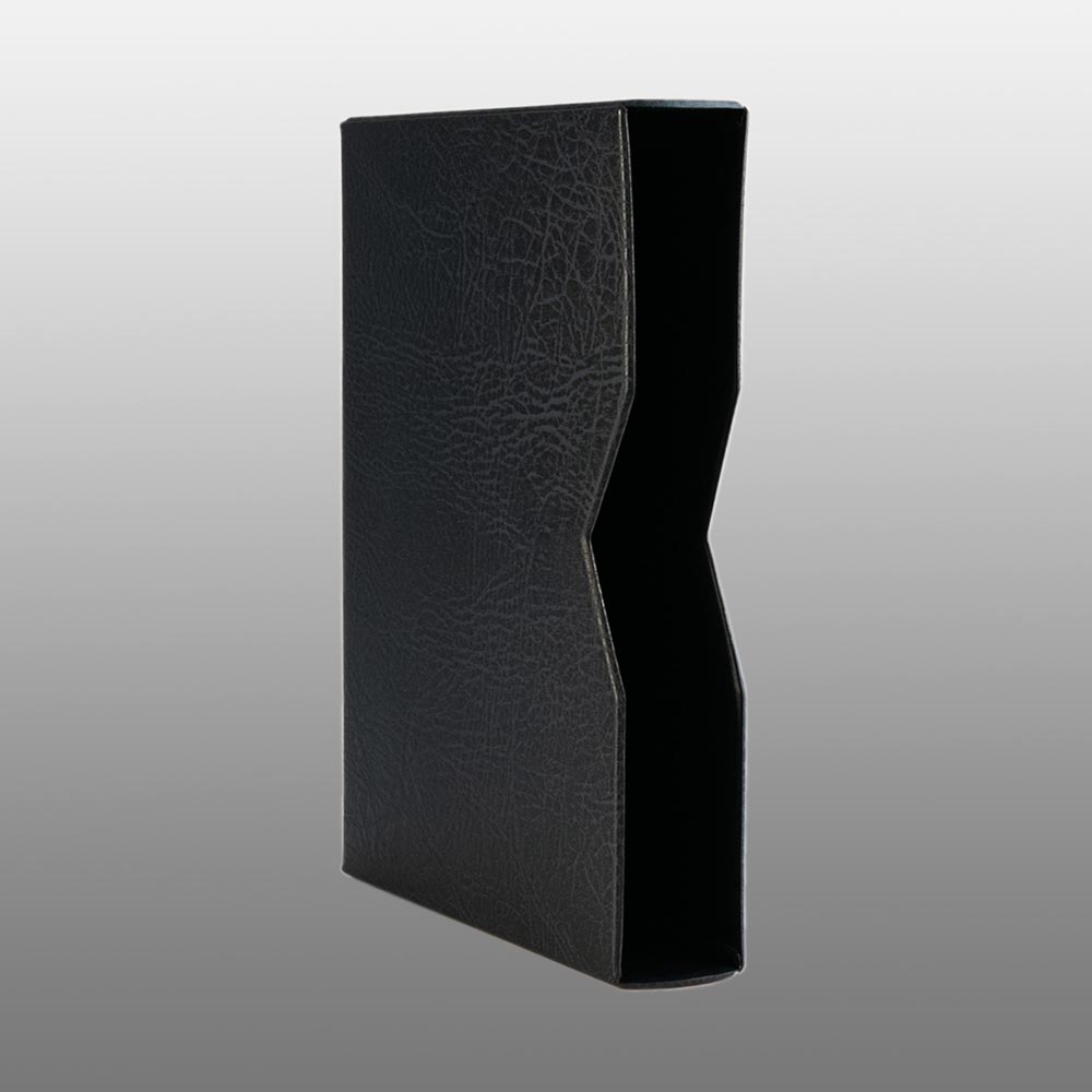 Prophila Collection Schutzkassette Schuber fr Einsteckbcher Briefmarkenalben 60 und 64 Seiten schwarz