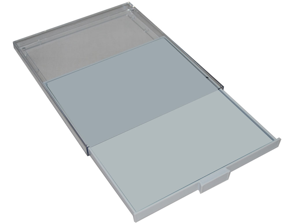 Prophila Collection M�nzbox grau ohne Samteinlage