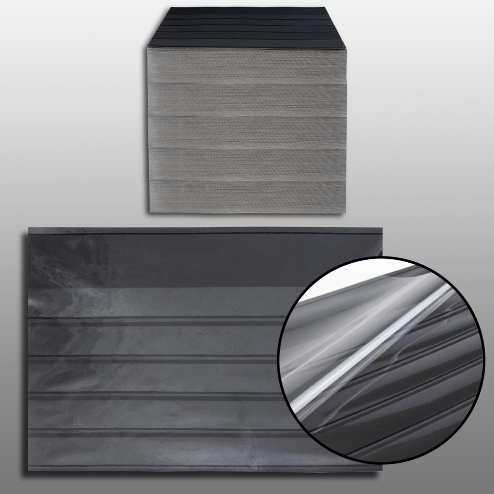 Prophila Collection 500 A5-Einsteckkarten Steckkarten mit Schutzfolie NEU