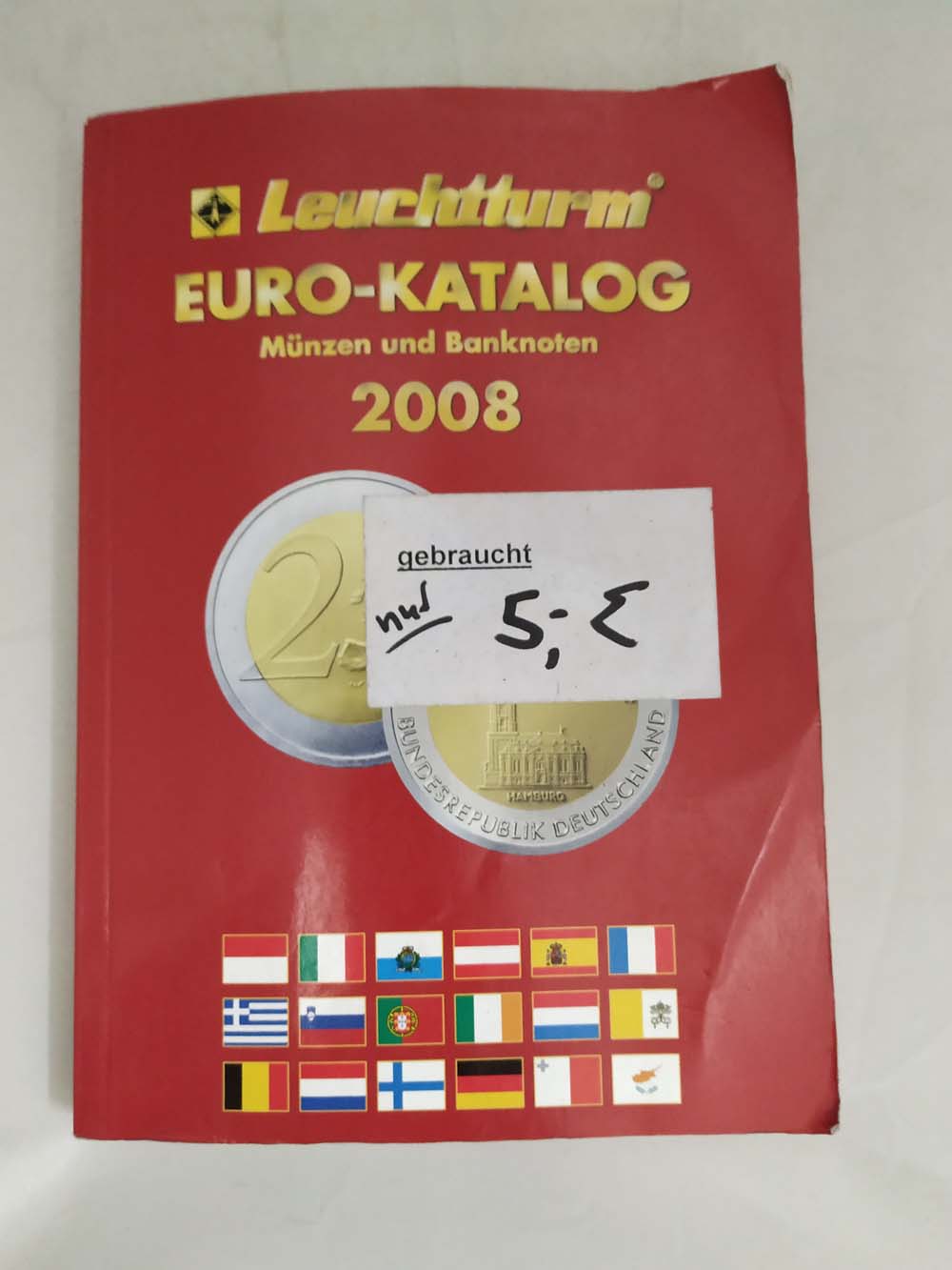 Euro-M�nzen-und Banknotenkatalog 2008 (gut erhalten)