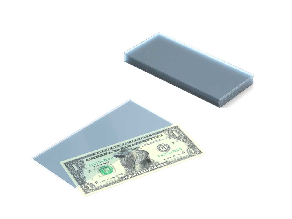 Prophila Collection Currency Toploader - Regular Bill, 25 St�ck f�r Banknoten