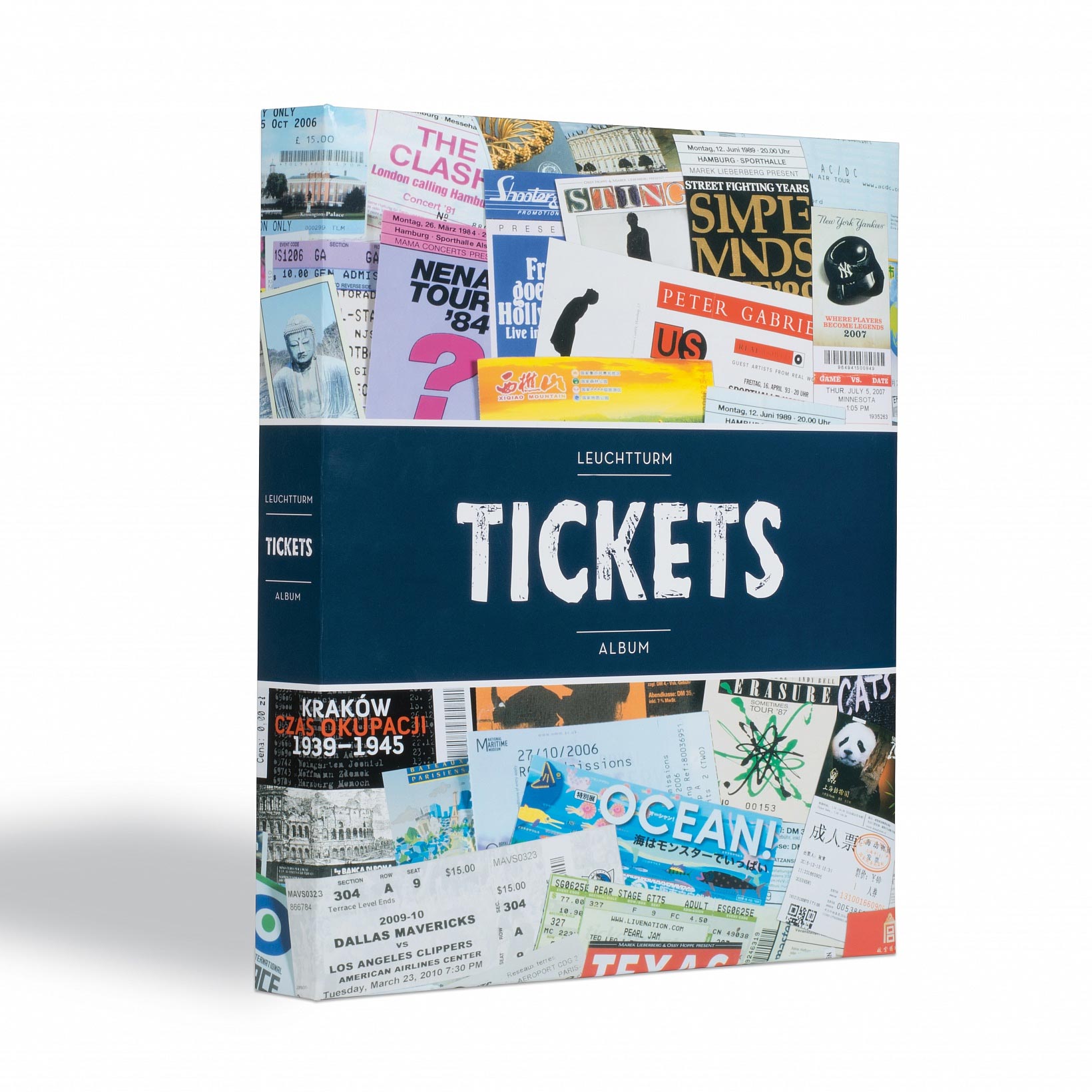 Album f�r 156 Eintrittskarten und Tickets