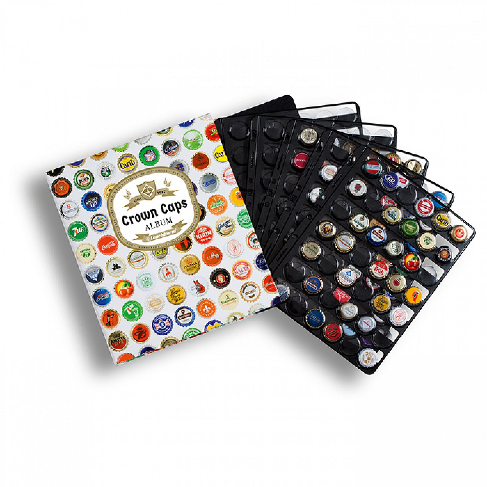 Kronkorken-Album GRANDE, Englisch, mit 5 H�llen COMPART