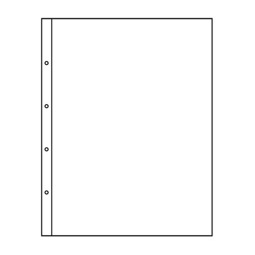 Kunststoffh�llen KANZLEI, 1er Einteilung, glasklar