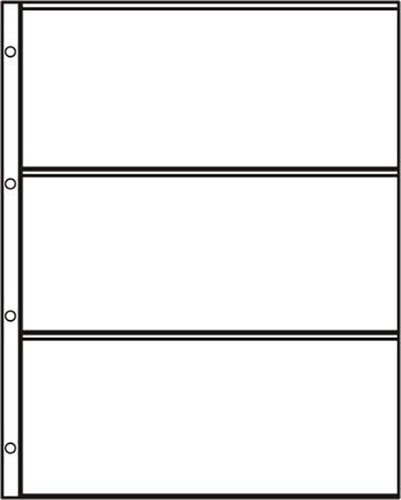 Lindner HB-S-3 HARTBERGER  SYSTEM-Seite mit 3 Streifen (226 x 97 mm)