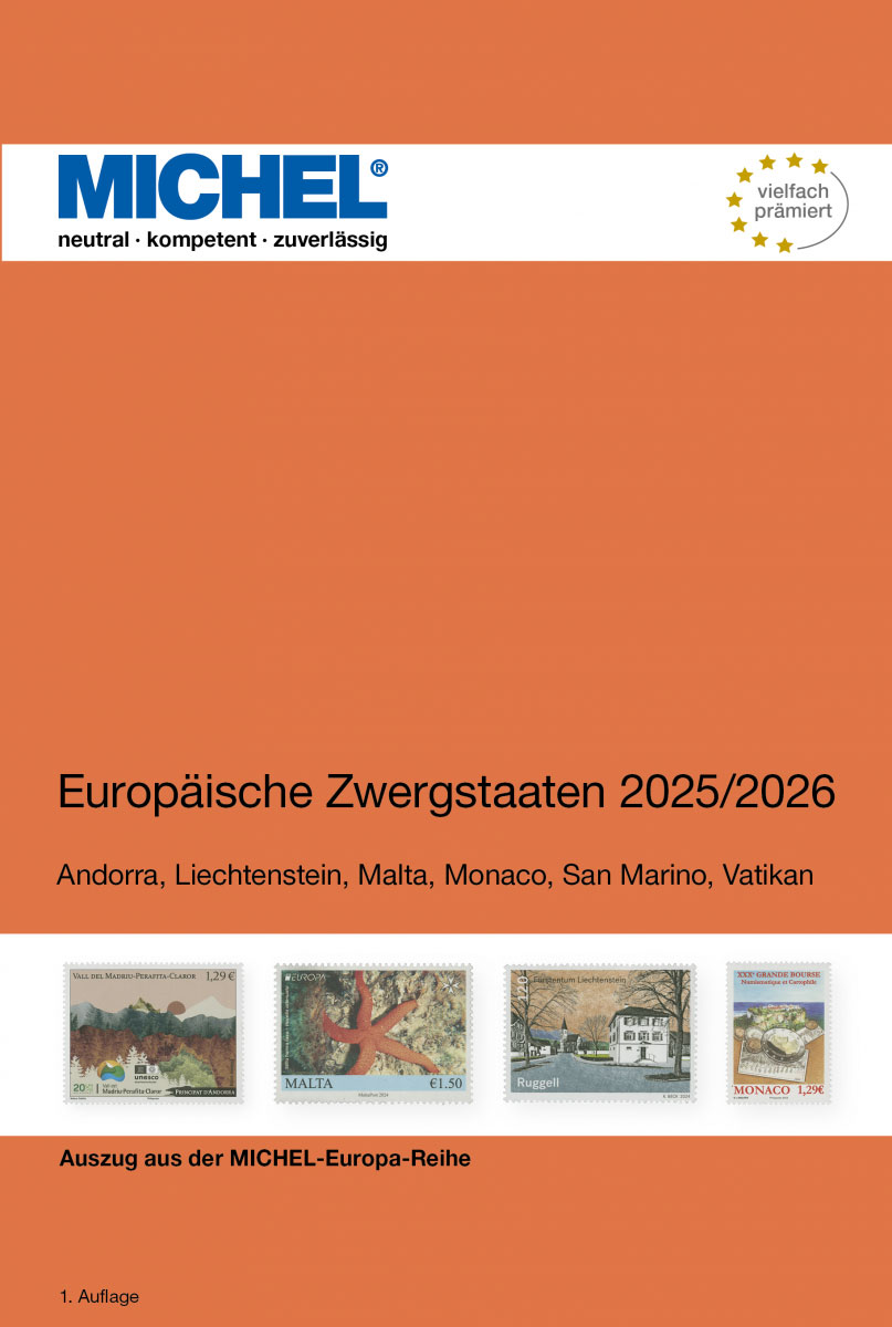 Michel Katalog Europ�ische Zwergstaaten 2025/2026