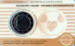 Finlandia 2025 Stgl./unzirkuliert Coincard marrón tirada: Flor di cuño (FDC)