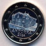 Andorre and 7 2024 Stgl./unzirkuliert 2024 1 euro Kursmünze