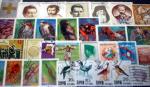 du monde 1000 divers timbres